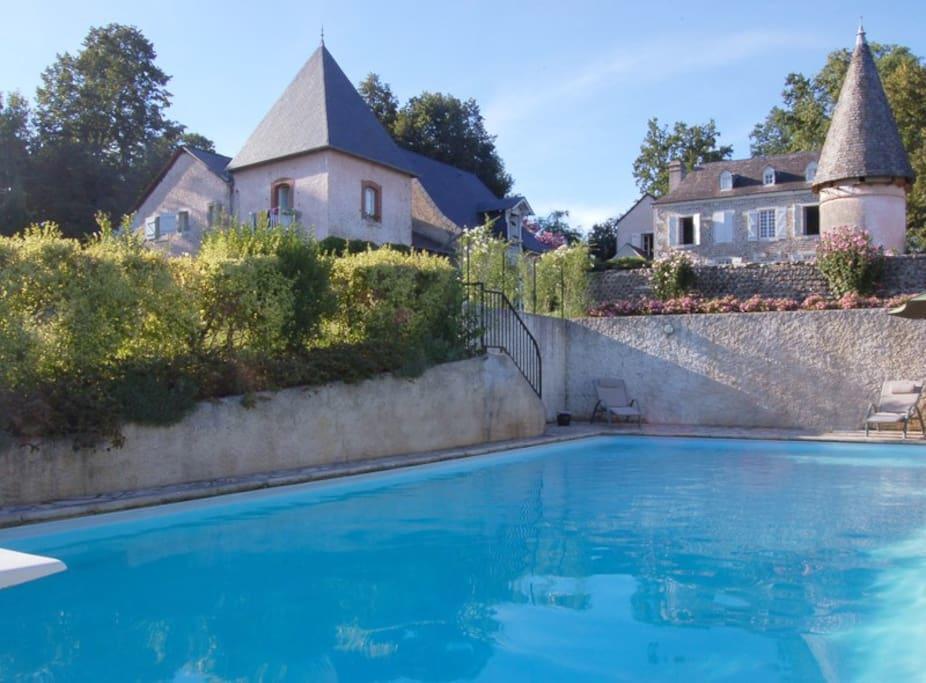 Le Peyret Apartment Serres-Castet Luaran gambar